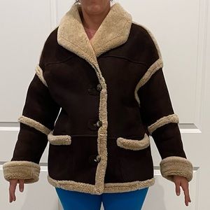 Sherling lambs wool women’s, size m.